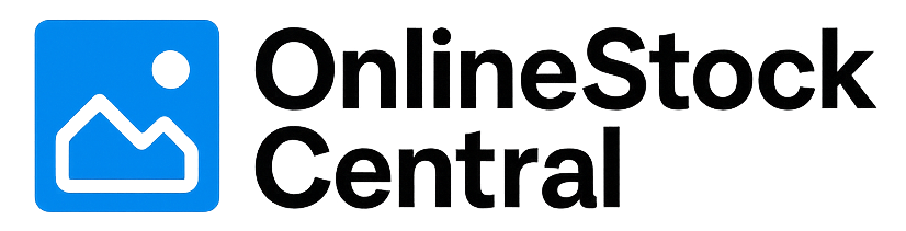 Logo dan identitas visual OnlineStockCentral